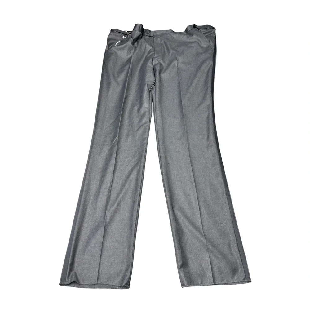 NWT Giorgio Fiorelli Mens Grey Tuxedo Suit Set Super Fine 2‎ Piece 50L W50 L38